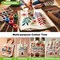 Canvas Tote Bag - 4 PCS Cotton Canvas Reusable Grocery Shopping Blank Tote Bag with Handles for Crafts DIY, Gift, Advertising Promotion Activity